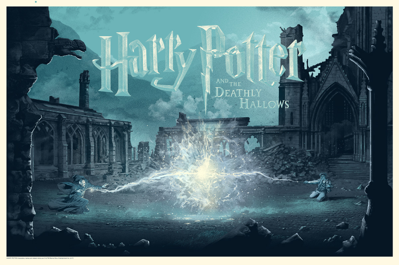Illustration for article titled Harry Potter and Lord Voldemort Showdown in This Magical Poster